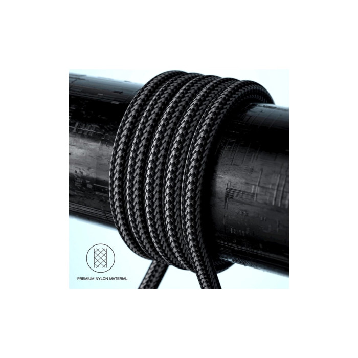 Дата кабель USB-C to USB-C 0.5m 100W black Essager (EXCTT1-CGB01)
