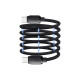 Дата кабель USB-C to USB-C 1.0m 100W black Essager (EXCTT1-TD01-P)