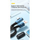 Дата кабель USB 2.0 AM to USB-C 2.0m 100W 90° corner blue Essager (EXCWT7A-CGA03-P)