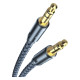 Кабель мультимедійний 3.5mm M to 3.5mm M 0.5m gray Essager (EYP35-DYB0G)