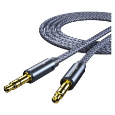 Кабель мультимедійний 3.5mm M to 3.5mm M 5.0m gray Essager (EYP35-DYD0G)