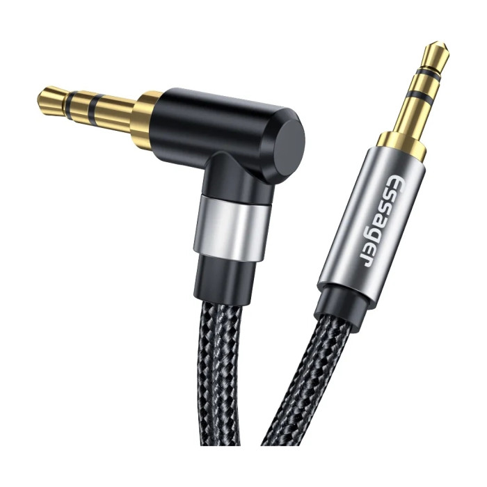 Кабель мультимедійний 3.5mm M to 3.5mm M 1.5m Essager (EYP35-WTA01)