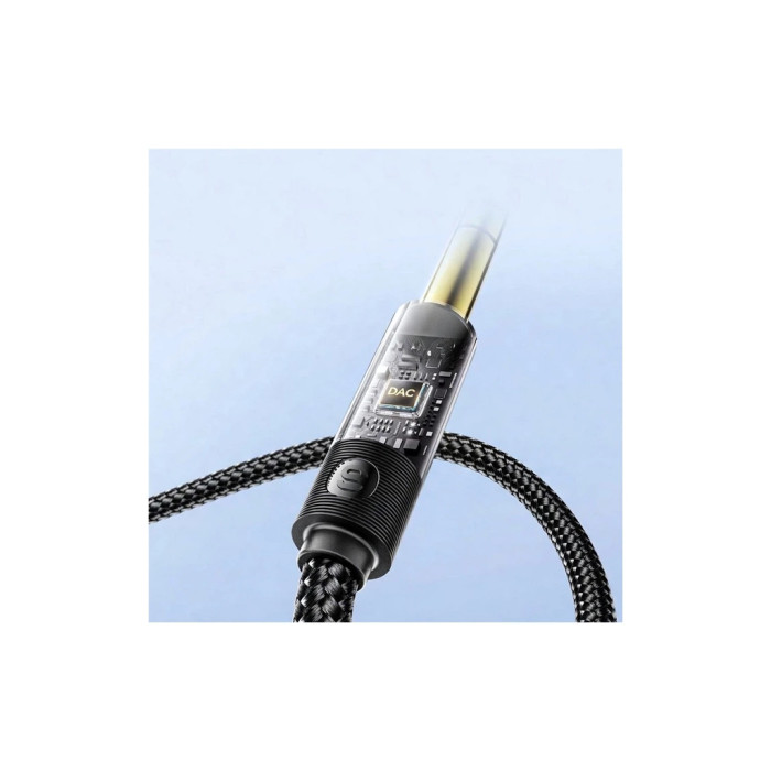 Кабель мультимедійний 3.5mm M to 6.5mm M 1.2m Essager (EYPMM-XL0G-P)
