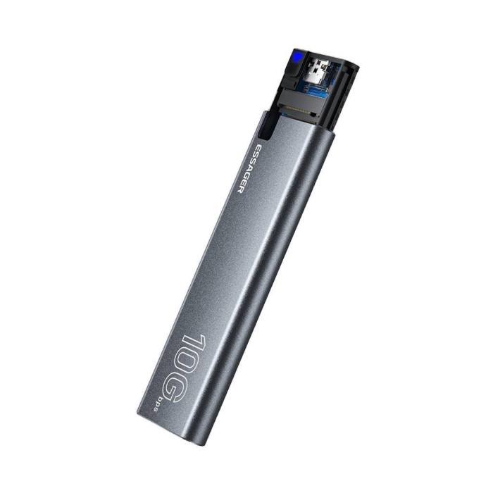 Кишеня зовнішня Essager SSD M.2 Navy Dual Protocols Hard Drive (EYPSN-XJ0G-Z)