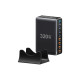 Зарядний пристрій Essager 4xUSB-C + 4xUSB 320W GaN (EZC320W-QJB0G-Z)