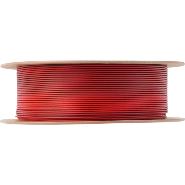 Пластик для 3D-принтера eSUN PLA matte dual 1,75mm 1kg RED BLACK (PLA-MTD175B-BR1P1)