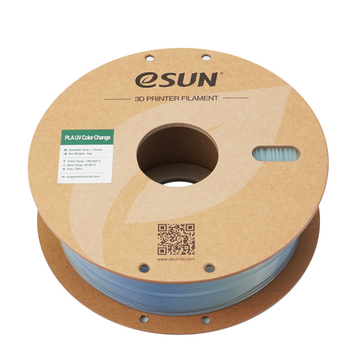 Пластик для 3D-принтера eSUN PLA UV 1,75mm 1kg Blue (PLA-UV CC175UV-U1P1)