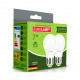 Лампочка Eurolamp LED A60 7W E27 4000K 220V акция 1+1 (MLP-LED-A60-07274(E))