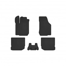 Килимок в салон EVAtech Volkswagen Golf (IV) 1997-2003 4 поколінн (VW21067CV5RBBE)