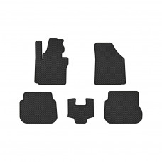 Килимок в салон EVAtech Volkswagen Caddy (2K) 3-doors 2004-2015 3 поко (VW51425CV5RBBE)