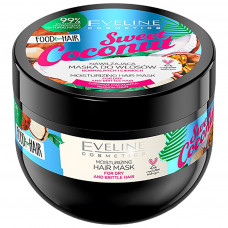 Маска для волосся Eveline Cosmetics Food For Hair Sweet Coconut 500 мл (5901761988918)