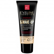 Тональний крем Eveline Cosmetics Art Professional Make-Up 3в1 Бежевий 30 мл (5907609336682)