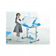 Парта зі стільцем Evo-kids BD-04 P XL Teddy + лампа