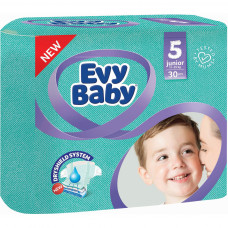 Підгузок Evy Baby Junior Розмір 5 (11-25 кг) 30 шт. (8690506403102)