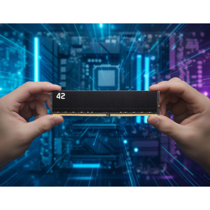Модуль пам'яті для комп'ютера DDR4 16GB 3200 MHz 42-Series eXceleram (E-42-003S-16)