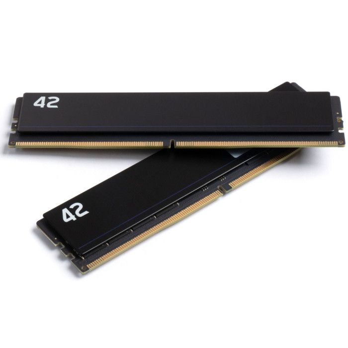 Модуль пам'яті для комп'ютера DDR5 32GB (2x16GB) 6000 MHz 42-Series eXceleram (E-42-010D-32)