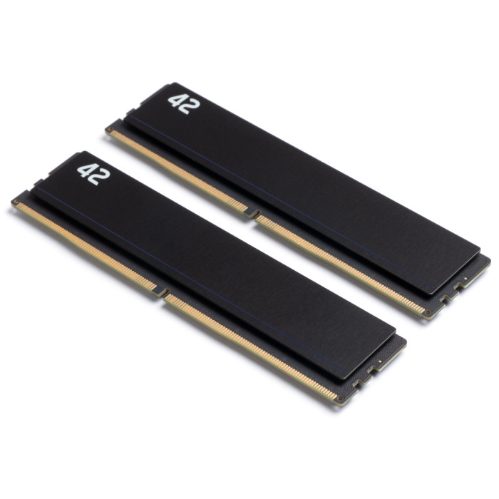 Модуль пам'яті для комп'ютера DDR5 32GB (2x16GB) 6000 MHz 42-Series eXceleram (E-42-012D-32)