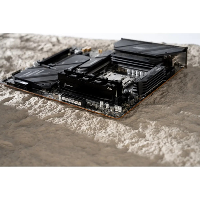 Модуль пам'яті для комп'ютера DDR5 16GB 6400 MHz Black Kudos eXceleram (EK50160643039C)