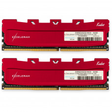 Модуль пам'яті для комп'ютера DDR4 32GB (2x16GB) 3200 MHz Red Kudos eXceleram (EKRED4323216CD)