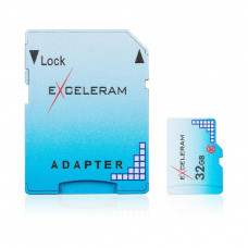 Карта пам'яті eXceleram 32GB microSD class 10 Color series (EMSD0006)