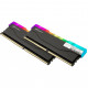 Модуль пам'яті для комп'ютера DDR4 32GB (2x16GB) 3200 MHz RGB X2 Series Black eXceleram (ERX2B432326CD)