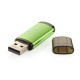 USB флеш накопичувач eXceleram 64GB A3 Series Green USB 2.0 (EXA3U2GR64)