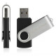 USB флеш накопичувач eXceleram 32GB P1 Series Silver/Black USB 2.0 (EXP1U2SIB32)