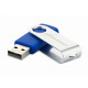 USB флеш накопичувач eXceleram 32GB P1 Series Silver/Blue USB 2.0 (EXP1U2SIBL32)