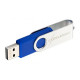 USB флеш накопичувач eXceleram 32GB P1 Series Silver/Blue USB 2.0 (EXP1U2SIBL32)