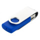 USB флеш накопичувач eXceleram 32GB P1 Series Silver/Blue USB 2.0 (EXP1U2SIBL32)