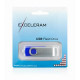 USB флеш накопичувач eXceleram 32GB P1 Series Silver/Blue USB 2.0 (EXP1U2SIBL32)