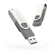 USB флеш накопичувач eXceleram 32GB P1 Series Silver/Gray USB 2.0 (EXP1U2SIG32)