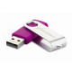 USB флеш накопичувач eXceleram 32GB P1 Series Silver/Purple USB 2.0 (EXP1U2SIPU32)