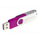 USB флеш накопичувач eXceleram 32GB P1 Series Silver/Purple USB 2.0 (EXP1U2SIPU32)