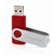 USB флеш накопичувач eXceleram 32GB P1 Series Silver/Red USB 2.0 (EXP1U2SIRE32)