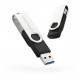 USB флеш накопичувач eXceleram 16GB P1 Series Silver/Black USB 3.1 Gen 1 (EXP1U3SIB16)