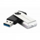 USB флеш накопичувач eXceleram 16GB P1 Series Silver/Black USB 3.1 Gen 1 (EXP1U3SIB16)