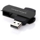 USB флеш накопичувач eXceleram 64GB P2 Series Black/Black USB 2.0 (EXP2U2BB64)