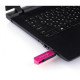 USB флеш накопичувач eXceleram 16GB P2 Series Rose/Black USB 2.0 (EXP2U2ROB16)