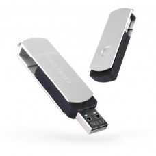 USB флеш накопичувач eXceleram 16GB P2 Series Silver/Black USB 2.0 (EXP2U2SIB16)