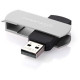 USB флеш накопичувач eXceleram 16GB P2 Series Silver/Black USB 2.0 (EXP2U2SIB16)