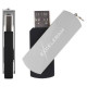 USB флеш накопичувач eXceleram 16GB P2 Series Silver/Black USB 2.0 (EXP2U2SIB16)