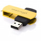 USB флеш накопичувач eXceleram 16GB P2 Series Yellow2/Black USB 2.0 (EXP2U2Y2B16)