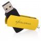 USB флеш накопичувач eXceleram 16GB P2 Series Yellow2/Black USB 2.0 (EXP2U2Y2B16)