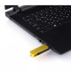 USB флеш накопичувач eXceleram 16GB P2 Series Yellow2/Black USB 2.0 (EXP2U2Y2B16)