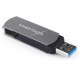 USB флеш накопичувач eXceleram 32GB P2 Series Gray/Black USB 3.1 Gen 1 (EXP2U3GB32)