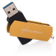 USB флеш накопичувач eXceleram 32GB P2 Series Gold/Black USB 3.1 Gen 1 (EXP2U3GOB32)