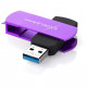 USB флеш накопичувач eXceleram 128GB P2 Series Grape/Black USB 3.1 Gen 1 (EXP2U3GPB128)