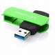 USB флеш накопичувач eXceleram 128GB P2 Series Green/Black USB 3.1 Gen 1 (EXP2U3GRB128)