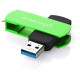 USB флеш накопичувач eXceleram 32GB P2 Series Green/Black USB 3.1 Gen 1 (EXP2U3GRB32)